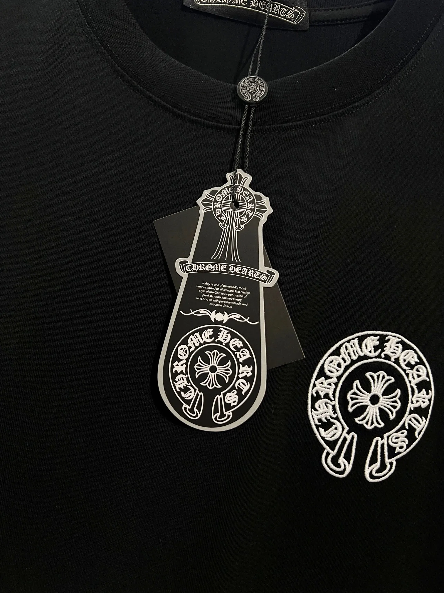 Chrome Hearts/ Quality T Classic LOGO Same Style 2026ss Quality Versatile Quality : Black.White Size：S M L XL
